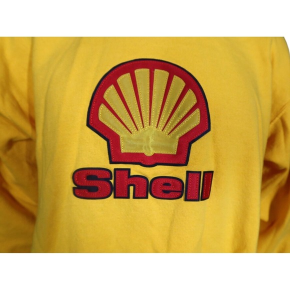 Shell Racing NASCAR Sweatshirt Size L Team Penske INDYCAR‎ Crew Joey Logano #22 - Picture 2 of 7